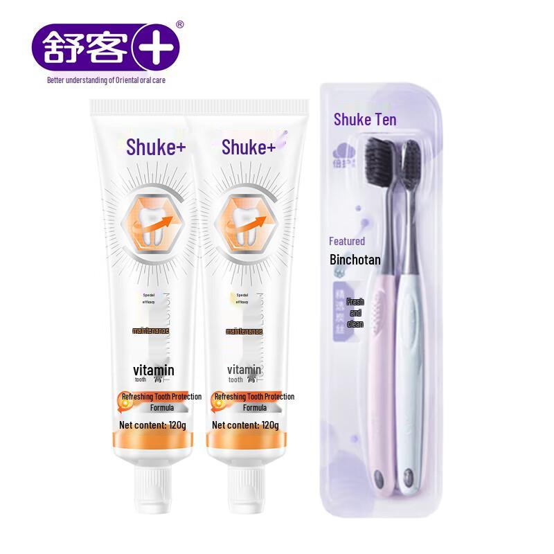 Shuke Gum Care Toothpaste & Toothbrush Set