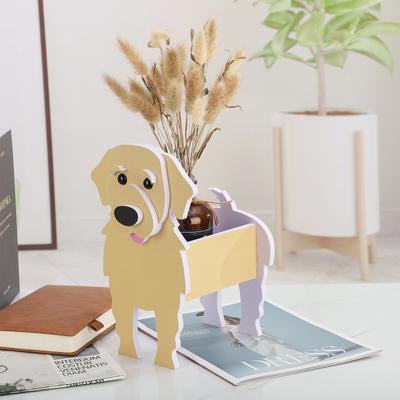 Dog Planter Plant Pots Garden Cute Pet Flower Pots Flowerpot Plant Garden Decorations