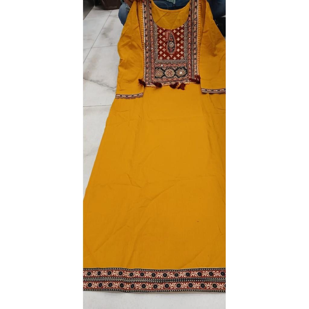 Indian Pakistani Kurti Pant Dupatta Set Women Designer Party Wear Salwar Suit VF-3004