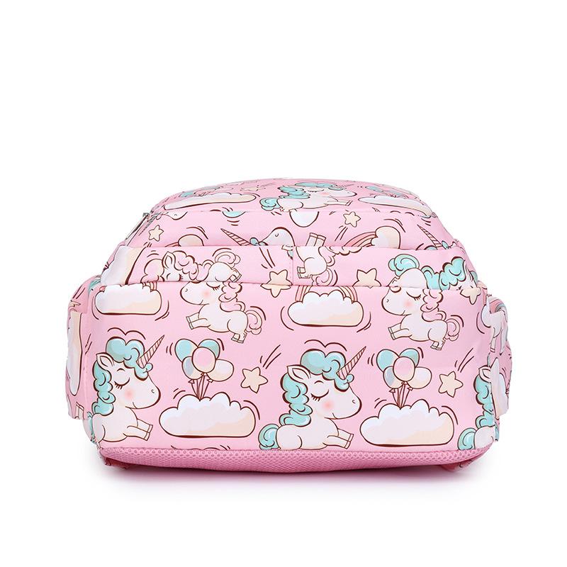 SUNBORLS New Unicorn Cartoon Primary School Bag for Grades 3-6 Backpack Large-capacity Breathable Children's School Bag