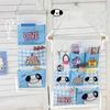 Cute Wall Storage Bags Wall Hanging 3/7 Pockets Cute Wall Mounted Storage Bag Organizer Kawaii Cartoon Hanging Bag Door