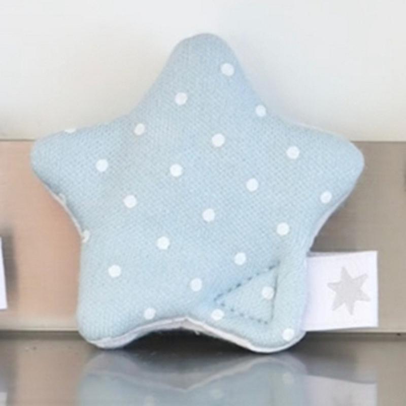 

1pc Y2k Korean Earphone Decoration Accessories Handmade Fabric Star Wave Point Earphone Storage Bag Data Cable Organizer