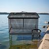 Fish Net Bag Floating Fish Basket Quick-drying Foldable Fishing Net  Fishing Bait