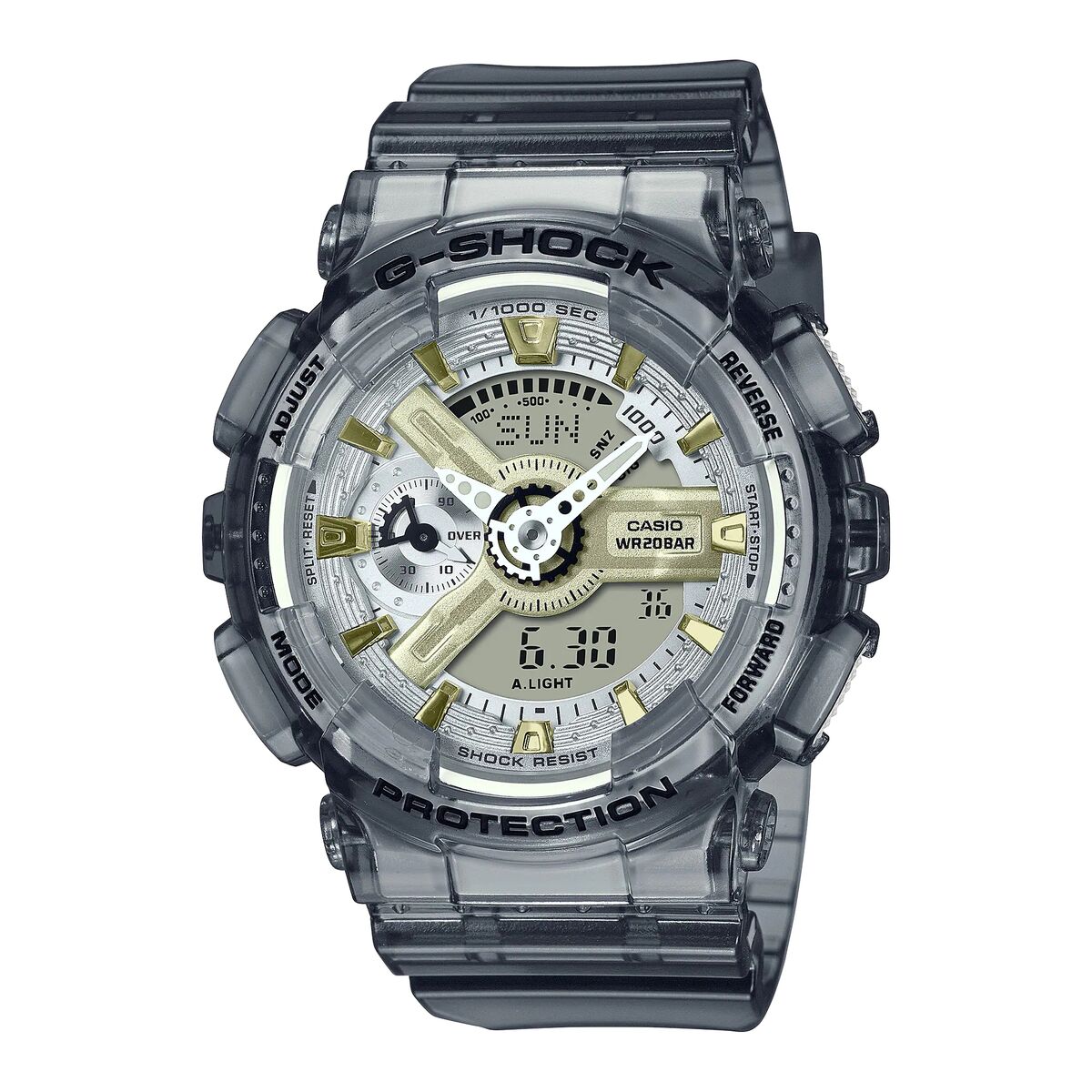 

Часы унисекс Casio GMA-S110GS-8AER (Ø 50 мм) TU прозрачный