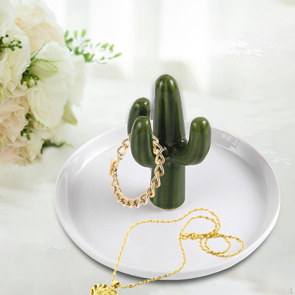 Köp Ceramic rings Holder Tray Birthday Gifts Creative Decorative