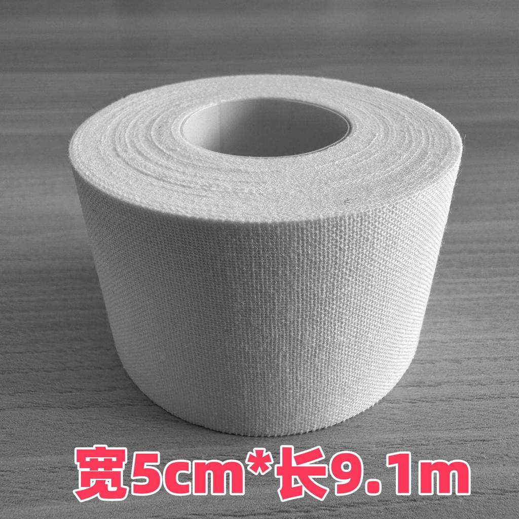 Cotton Bandage with Serrated Edge: Elastic Wrist and Ankle Support Tape for Basketball & Football.