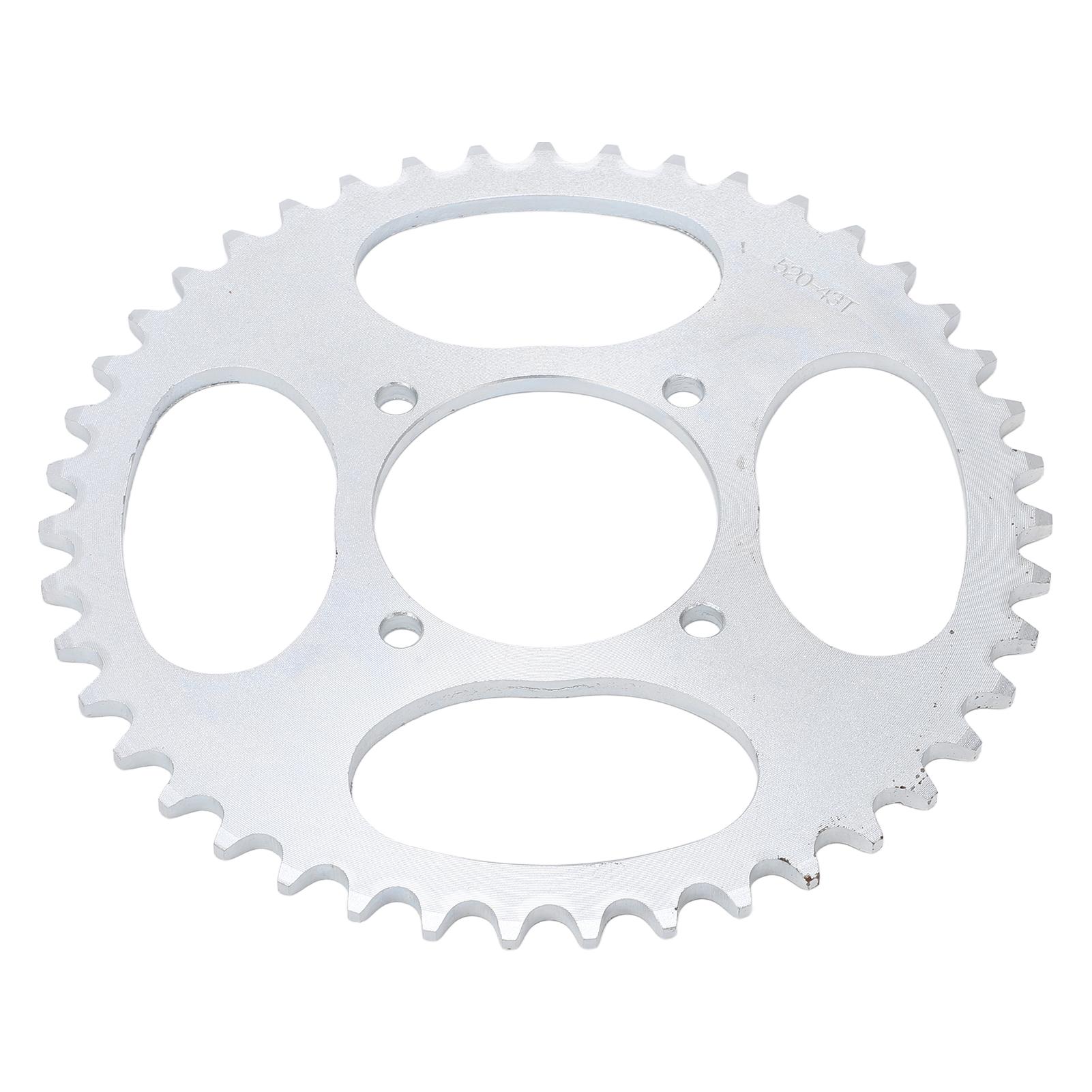 

520 43T задняя звездочка 43 зуба 520 шаг задняя звездочка для DIY Go Kart ATV легкий мотоцикл