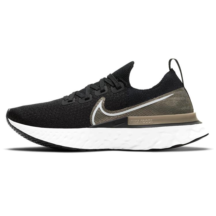 Nike React Infinity Run Flyknit Oro Metallico Seta Donna CZ2861-001 cm