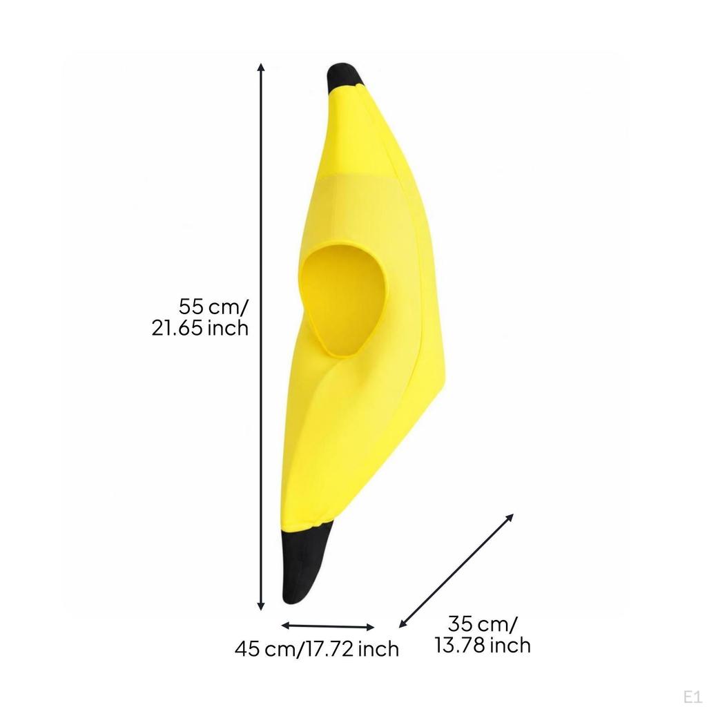 Halloween Banana Costume | Roomy pullover Design, Lightweight material Construction, Suit,