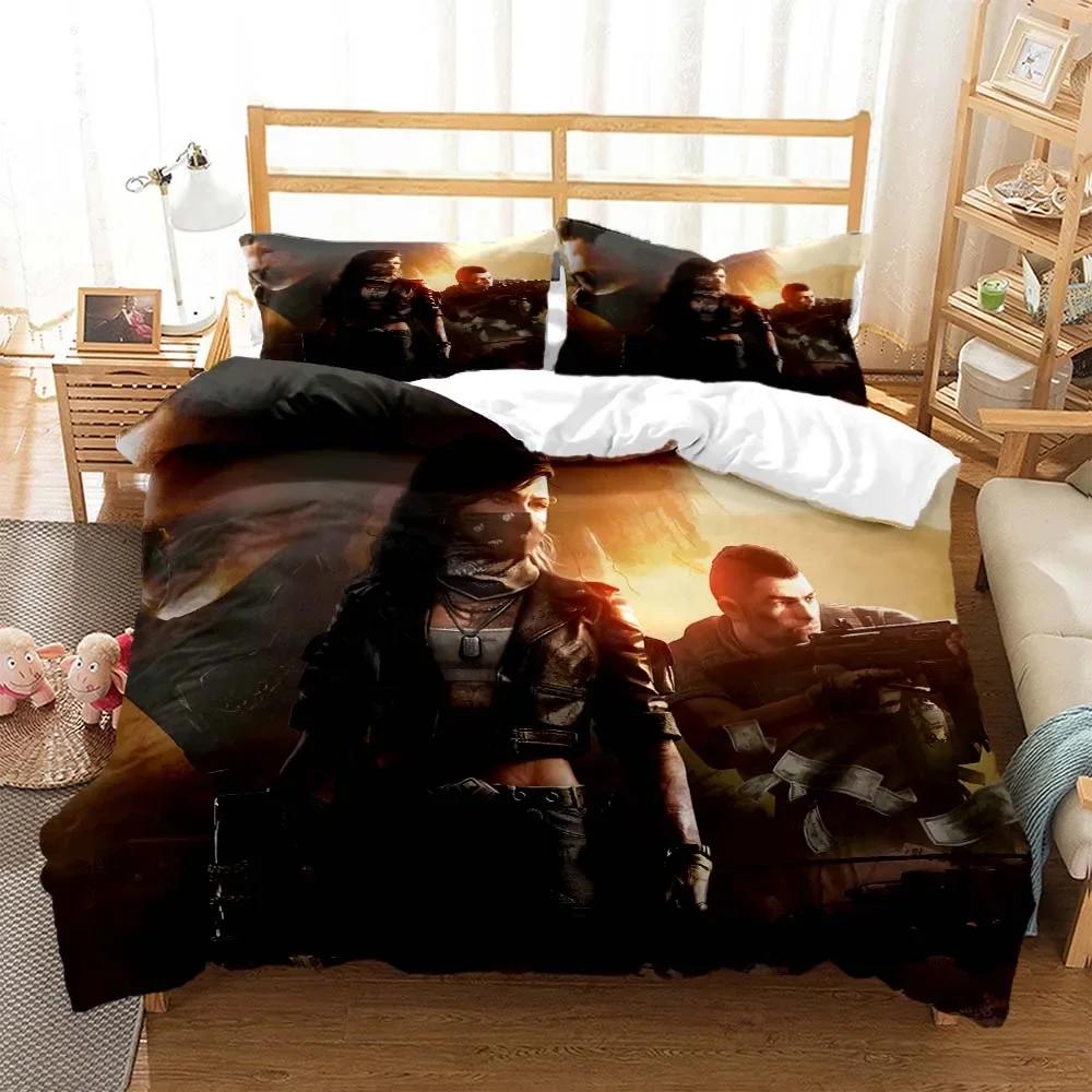 3D Game Call of Duty Gamer HD printed bedding Queen bedding set  Customized King size bedding set Soft and comfortable