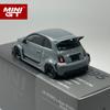 MINIGT 1:64 Abarth 595 LB-WORKS x Abas Works Grey alloy car Model 995