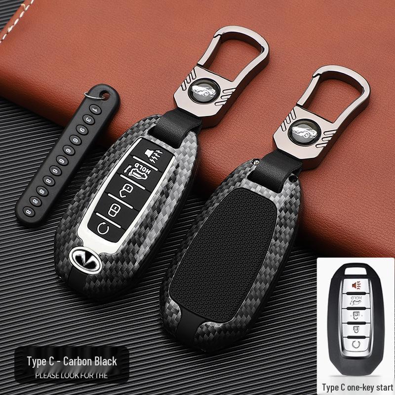 Infiniti Key Cover: Stylish, Personalized Car Key Bag with Buckle Design