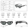 SO&EI Fashion Cat Eye Hollow Women Sunglasses Vintage Leopard Tea Shades UV400 Trending Men Sun Glasses