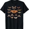 Moth Kinds Retro Lepidoptera Insect Entomology Men Women Kid T-Shirt