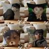 LinYi Chinese Actor Cushion Cover Anti-dustmite Pillowcase Invisible Zipper Silky Short Plush Sofa Cushion Cover