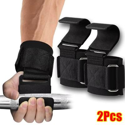 1/2 Stück Gewichtsgurt Gewichtheben Haken Klimmzüge Powerlifting Handschuhe Langlebiger Fitnessstudio Fitness Haken
