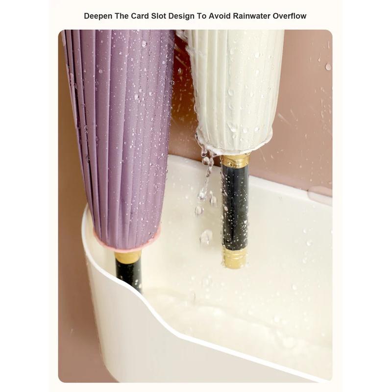 1 Piece of Household Punch-free Wall-mounted Umbrella Storage Rack, Suitable for Entrance Door