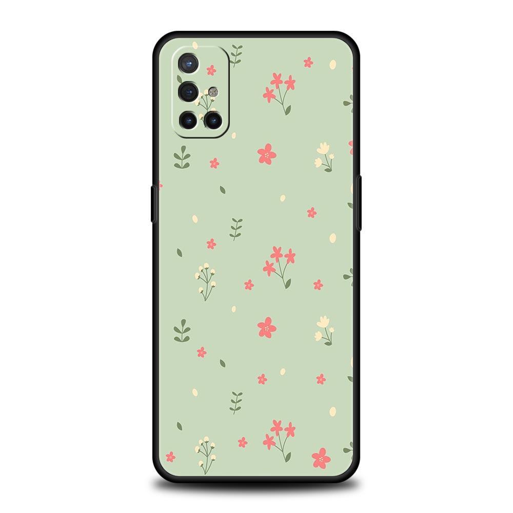 Elegant Flower Phone Case For OnePlus 13 12 11 10 9 8 7T Pro 13R 12R 10R 9RT 8T Nord N200 N30 2T CE 2 3 5G Lite Soft Cover
