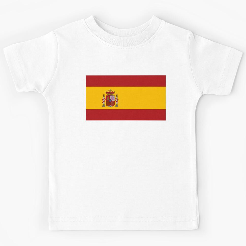 Classic Spain National Flag - Spanish La Rojigualda Pride Kids T-Shirt 110