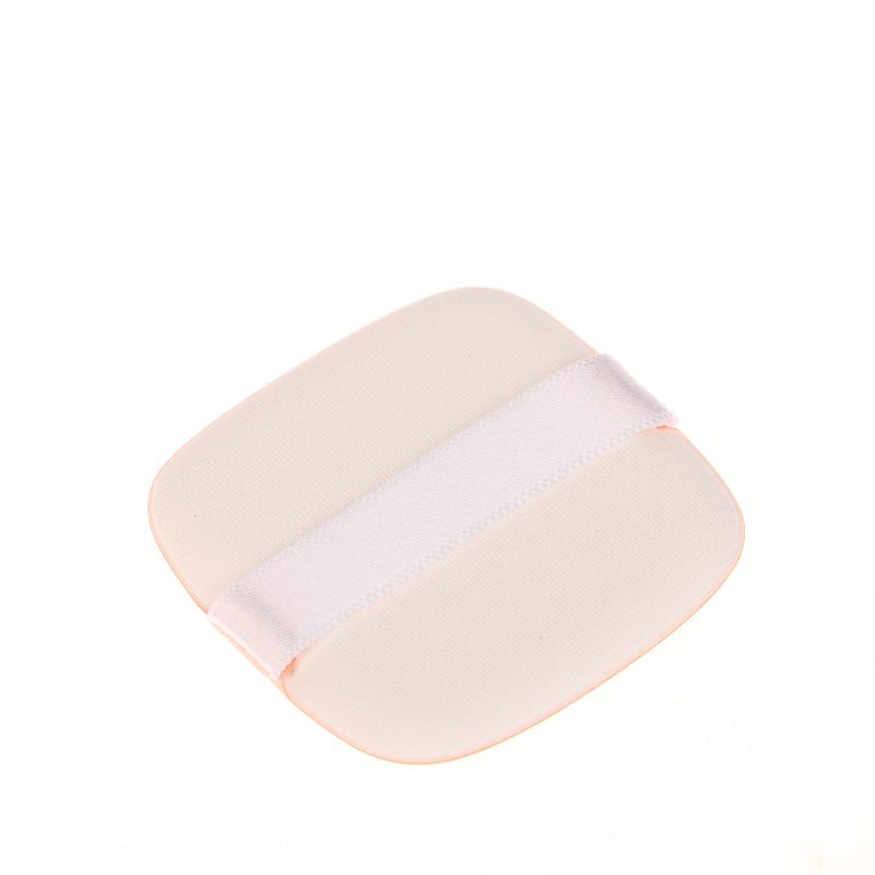 15G Empty Foundation Makeup Jar With Sponge Puff Handheld Portable Cosmetic Travel Makeup Jar Plastic Powder Box For Bb Cream