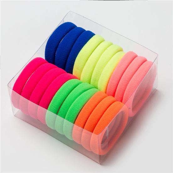30Pcs Anti-fall Tight Hair Tie High Elastic Simple Hair Ropes Hair Accessories