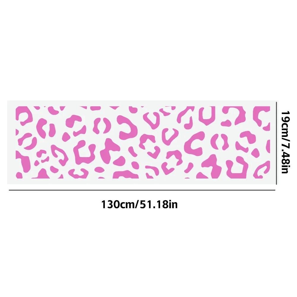 Car Stickers Pink Vinyl Wrap Film Front Windshield Sunscreen Decals DIY Decorative Stickers for Women Car Decor Accessories