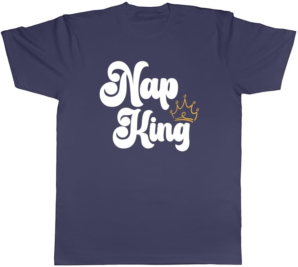 Nap King Unisexs TShirt Funny Napping Resting Sleeping Day Tee Gift