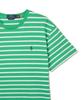 POLO RALPH LAUREN Classic Fit Striped Jersey T-Shirt - Green