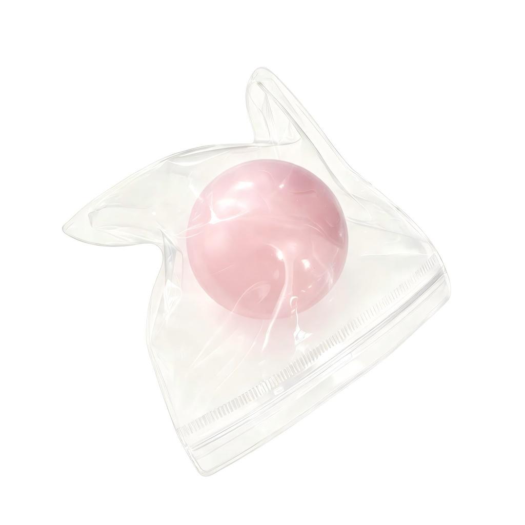 Stress Ball Toy, Stretchy Sensory Ball, Bouncy Rebounding Toy for Kids Adults, 6 Pack in Clear Bag