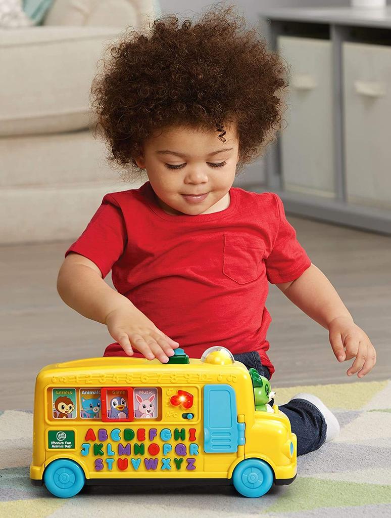 LeapFrog Alphabet Phonics Bus Educational Toy for Kids (English Language) [Parallel Import]