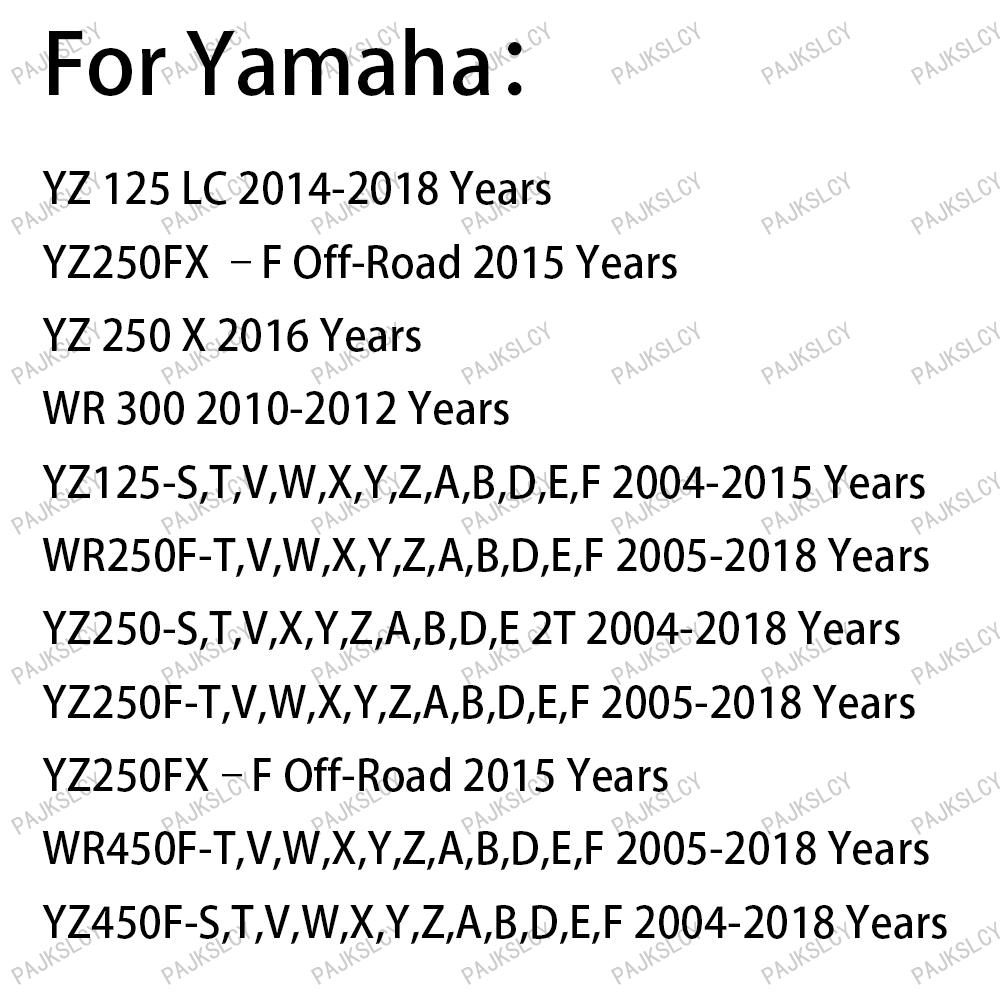 Front Fork Oil Seal & Dust Cover 48x58x9.5mm 48 58 9.5 For Yamaha YZ250 YZ250F YZ250FX WR450 F WR450F YZ450 F YZ450F 2004-2018
