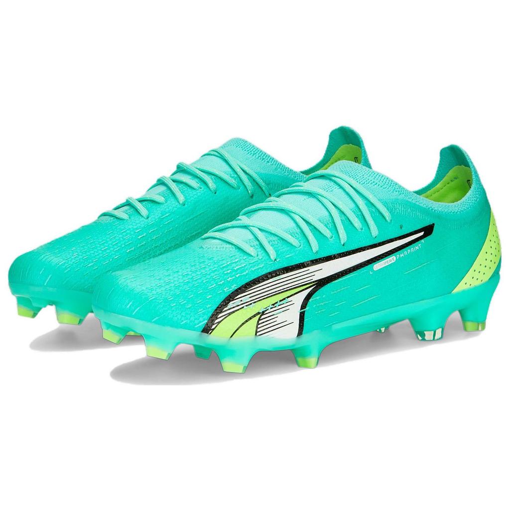 Puma Ultra Ultimate FG AG Supercharge Pack - Electric Peppermint Unisex Sneakers Green White Fast-Yellow 107163-03