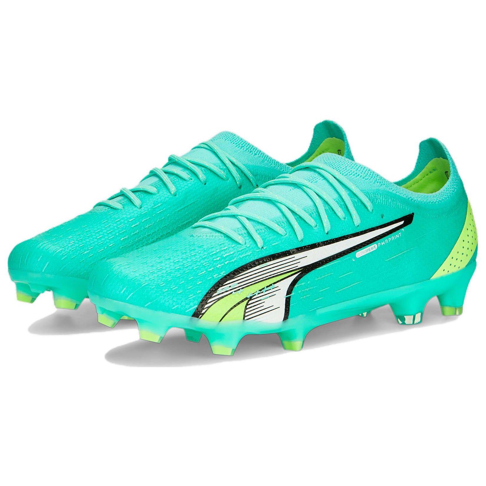 Puma Ultra Ultimate FG AG Supercharge Pack — кроссовки унисекс Electric Peppermint Green — фото 3
