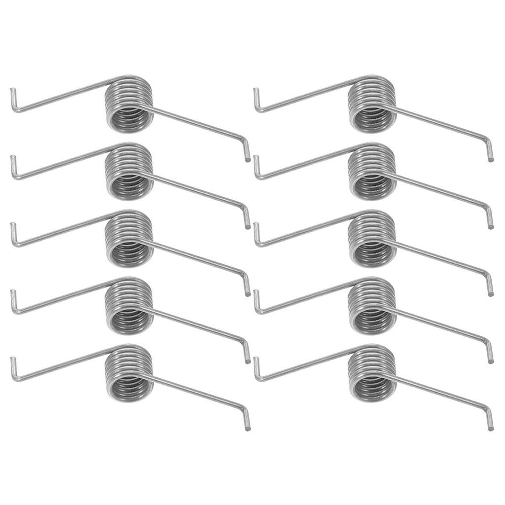 10pcs Small Torsion Spring Trash Can Spring Outdoor Camping Home Hand-Press Foot Pedal Storage Bucket Lid Opening Push Switch