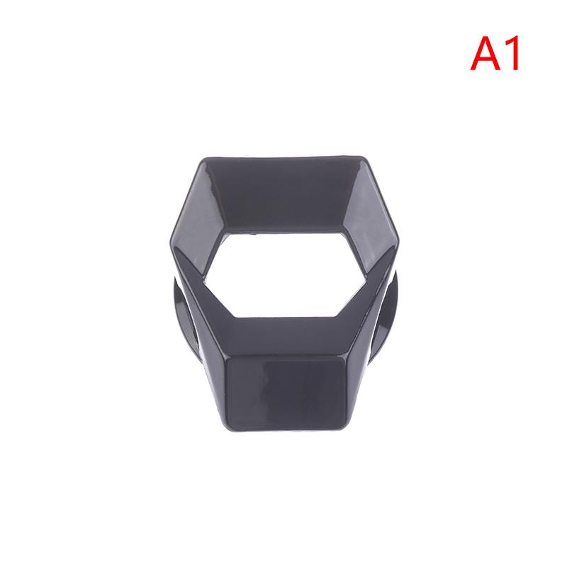 1Pc Car Interior One-Key Start Ignition Engine Stop Push Switch Button Anti-scratch Protective Cover Decoration Sticker