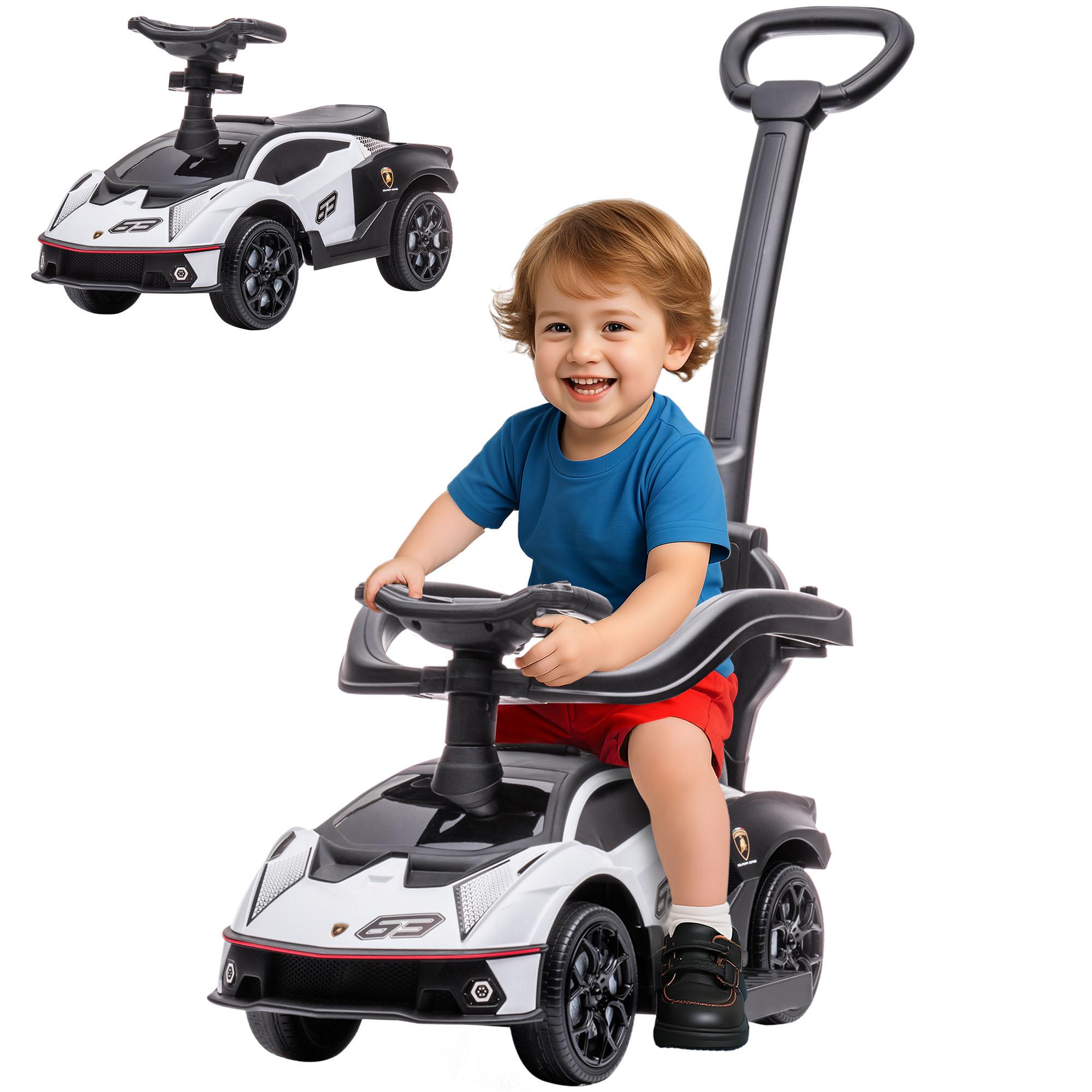 Lamborghini Essenza SCV12 Ride-On Car Push