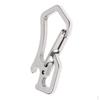 1 Piece Carabiner Keychain Clip Hook Hanging Buckle Bottle Opener