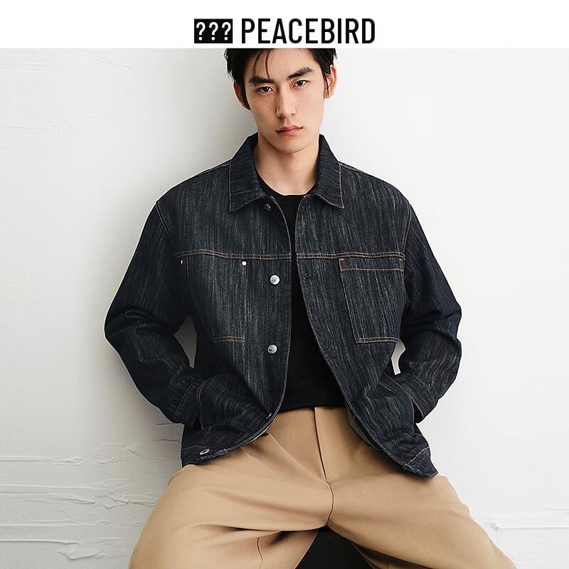 

PEACEBIRD Men s Denim Jacket BABJF3267 L