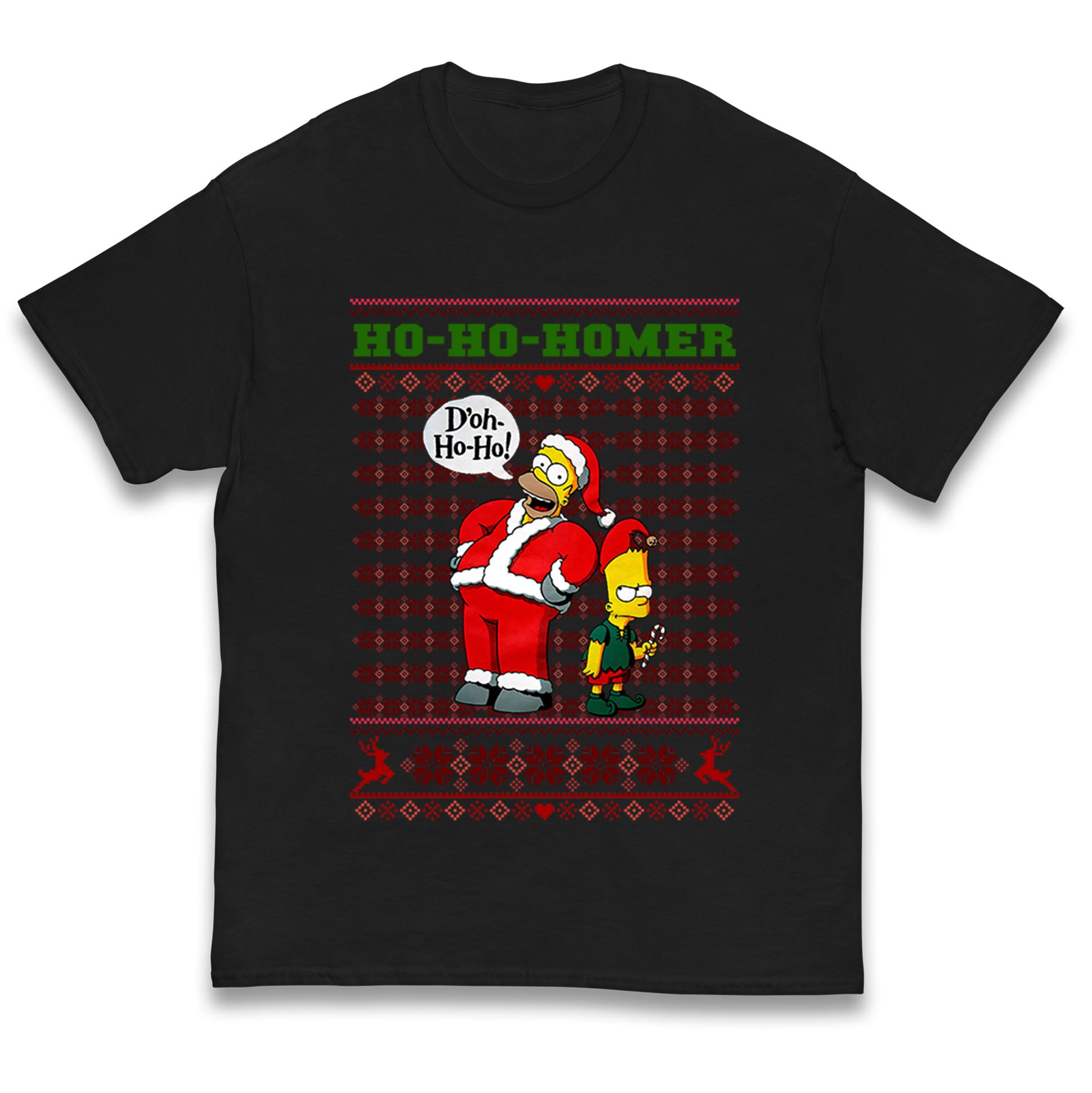 Simpsons Christmas Kids T Shirt 160