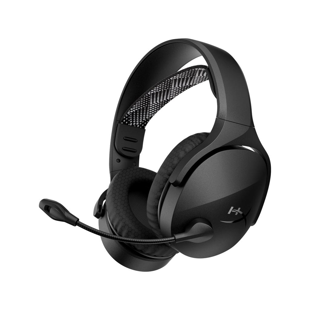 HyperX Cloud Jet Dual Wireless Gaming Mesh Ear 40mm Up to 25 Hours of Continuous Lightweight Black Headset, 2.4GHz Bluetooth, Pads, Drivers, Use,