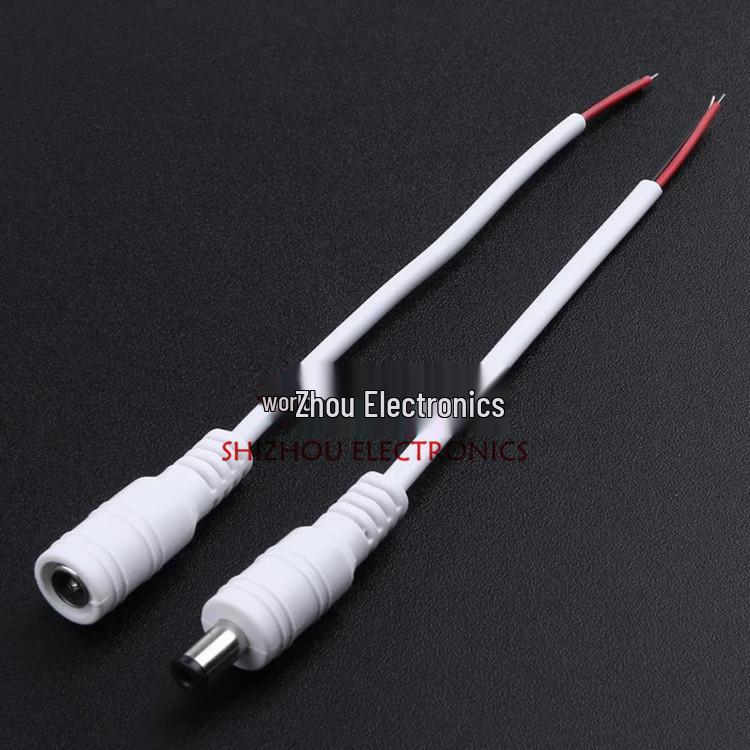 DC5.5*2.1 LED Light Strip Cable Male-Female Power Connector