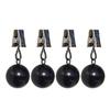 Outdoor Curtain Weights Heavy Duty Drapery Weights with Metal Clip for Shower Curtains Tablecloths,and Garden Flags