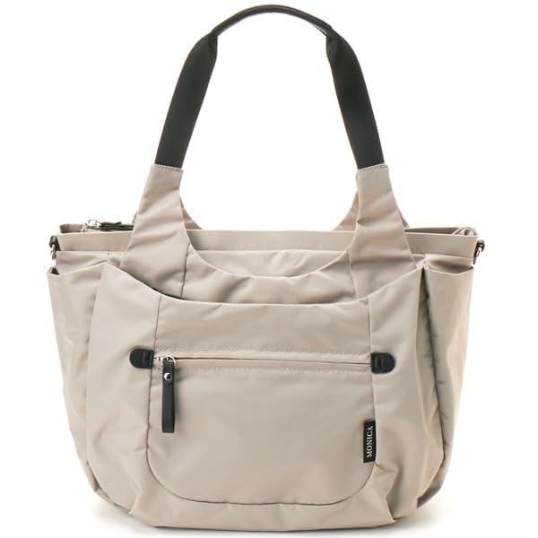 Круглая сумка-тоут Моника MONI01105 Светло-серый 2-в-1 12 8500₽