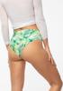 Classic Seamless Women's Briefs with a Tropical Print Exotico Classic