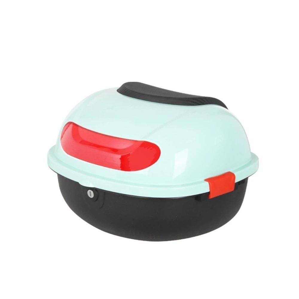 Lockable Motorcycle Trunk Plastic Motorbike Tail Trunk Universal Storage Case  Commuting