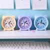 Kids' Decorative Kitten Alarm Clock with Ears and and Quiet Movement Perfectly for Bedroom or Dorm Accessory