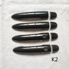 Door Handle Cover Trim Plastic Imitation Carbon Fiber for Renault Scenic 2 Ii MK2 Car Styling Accessories
