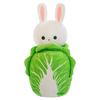 Creative Rabbit Cabbage Plush Toys Children Comfort Doll Girls Office Healing Pillow Home Decorations