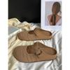Summer new soft-soled bag head half slippers one-pedal single shoes sandals 5118
