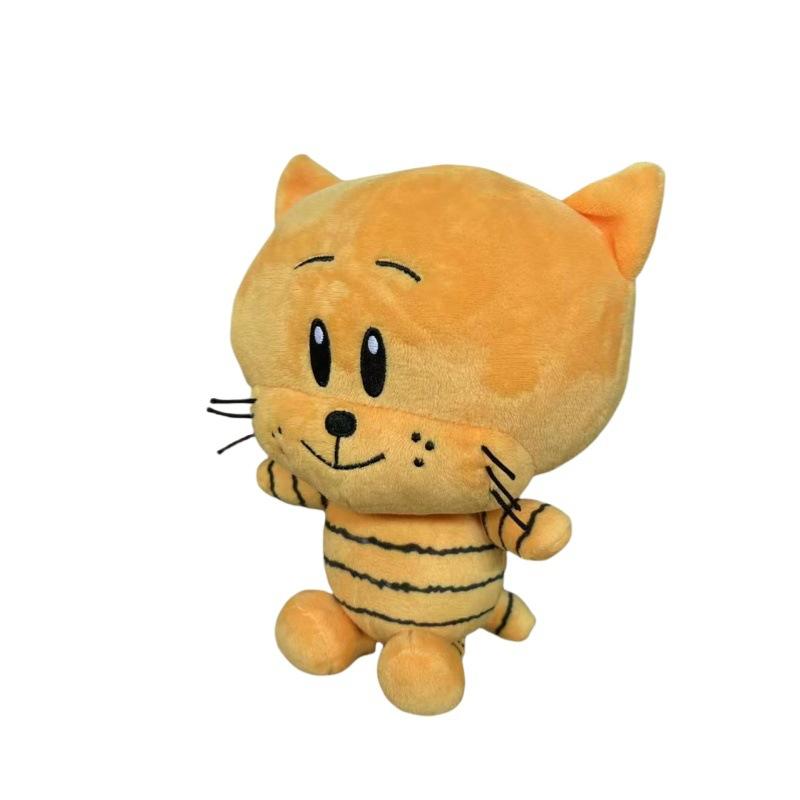 Nuovo Peluche Dog Man e Lil Petey Bambola Anime Gatto Petey Cane Cucciolo Peluche Figure Cartoni Animati Peluche Cuscino Regalo di Compleanno Personalizzato